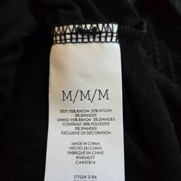 CAbi Jacket Love Carol Collection Size Medium Modern Mesh Grey Black Style 3184 - Picture 8 of 8